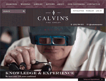 Tablet Screenshot of calvinsjewelry.com